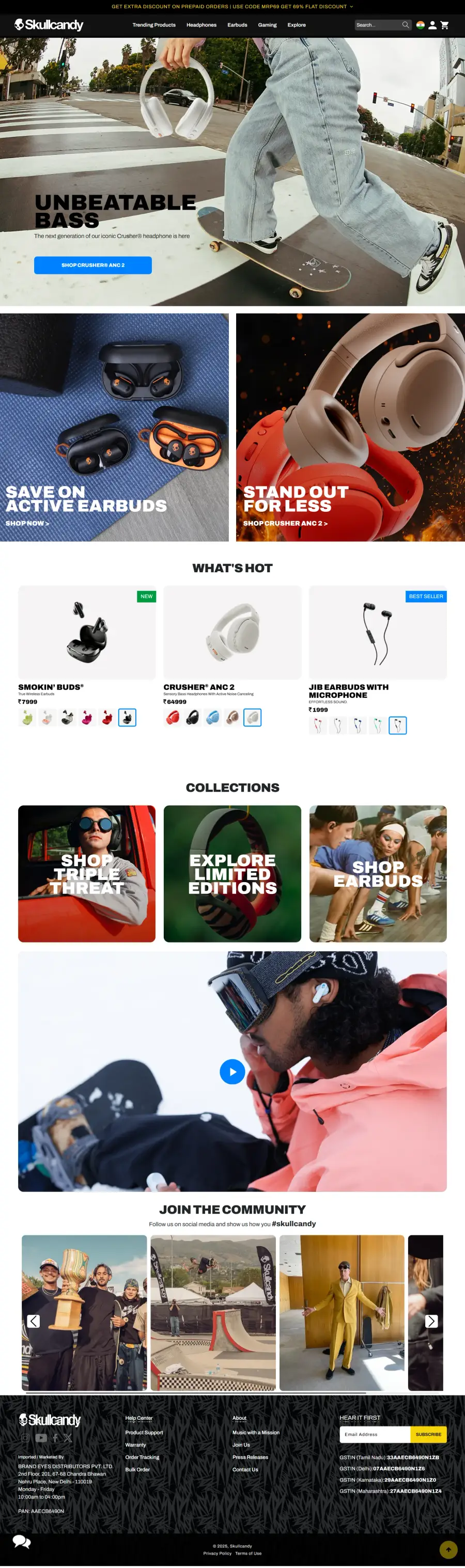 Skullcandy India