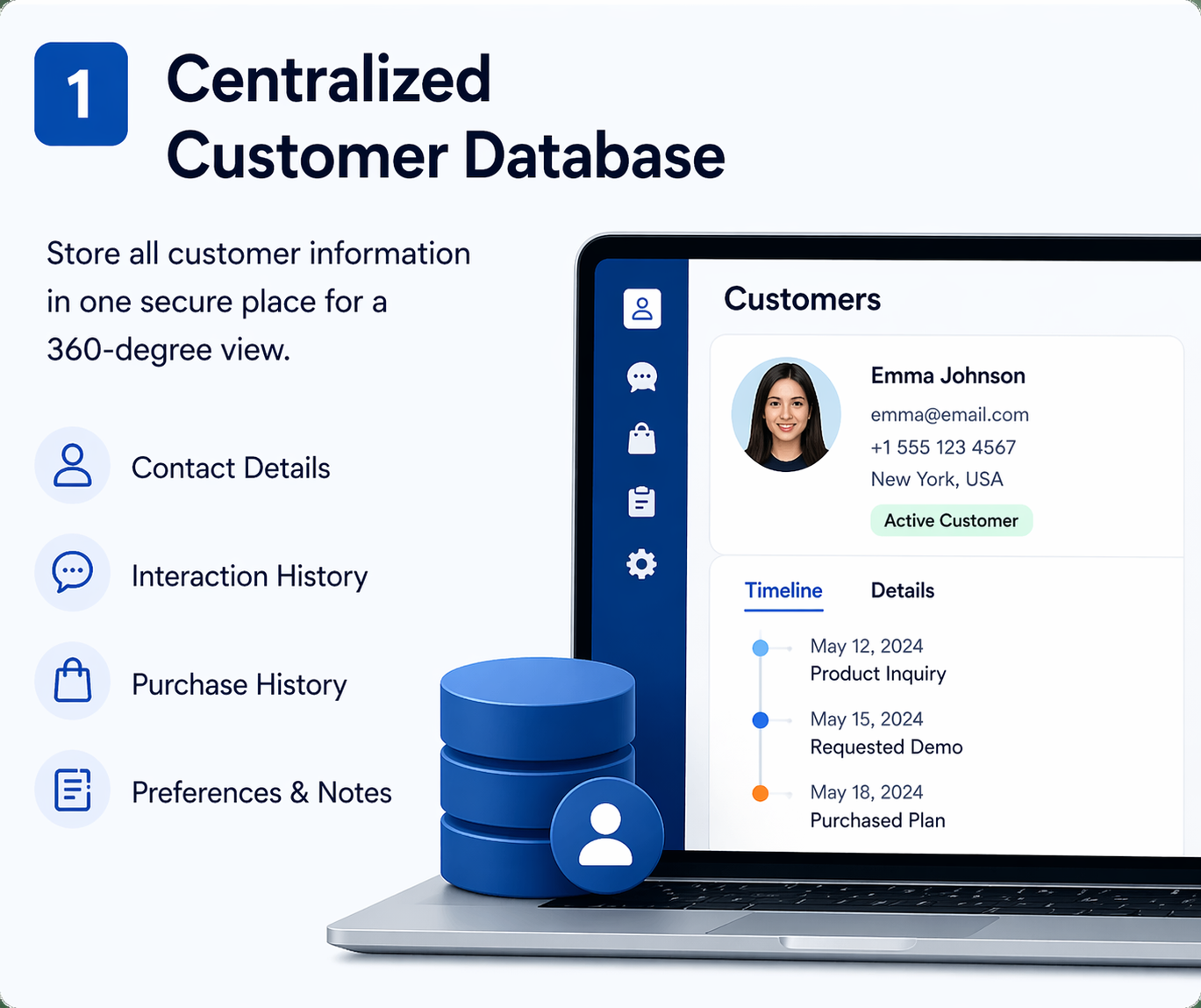 Centralized Customer Database